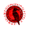 Odin raven Huginn Muninn ragnarok myther thor lahja