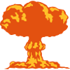 explosion champignon nucleaire atomique