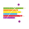 Science Fiction Atom Rainbow
