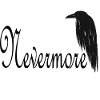 QUOTH THE RAVEN NEVERMORE POE TUMBLERS SHIRT