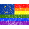 LGBT Rainbow Flag Europe Symbol EU Gay Pride