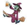 Drunk Witch Halloween
