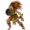 Aztec Jaguar Warrior