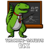 T-Rex Dinosaur Science Teacher School