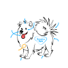 Dog Samoyed