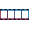 3d movie film reel video movie cinema look watch
