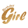 Fille d'anniversaire