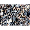 Coastal stones on the beach