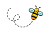 Flying bee