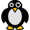 Lustiger Pinguin