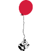 Panda Flying Balloon
