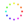 Europe EU Flage Rainbow