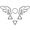 Deltarune wing undertale gift