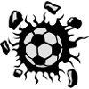 football ballon explosion destruction 22