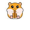Fat sweet hamster