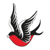 Swallow tattoo