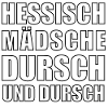 hessisch Mädsche