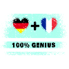 Germany and France 100% brilliant / Gift