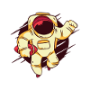 Cool Football Astronaut Drawing