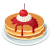 Crêpes pancakes petit déjeuner cadeau