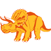Triceratops dinosaur