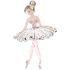 golden ballerina