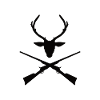 Hunting Logo Deer