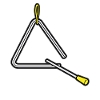 TRIANGLE Triangel Musicer Percussion Percussionist