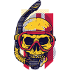 Diver Skull Holiday Gift