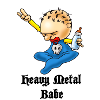 Heavy metal babe