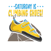 Samedi c'est l'escalade - chaussures d'escalade