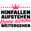 Krone richten weitergehen
