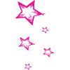 Sterne, Pink, JGA, Prinzessin, Krone, Glitzer