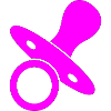 pink pacifier