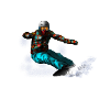 snowboarding