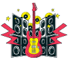 Guitar and Speakers