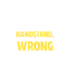 handstand