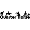quarter horse silhouettes