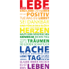 LEBE, LIEBE, LACHE