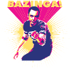 The Big Bang Theory Spruch Bazinga! Sheldon