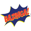 Tee shirt Homme Bazinga Comic