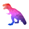Geometric Animal Geometric Dino Dinosaur