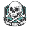 Pokal oder Spital Biker Mechaniker