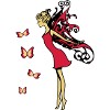 Fairy wings butterflies