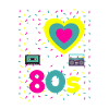 I Love the 80s Retro Theme Party jaren negentig