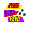 Comic PEW PEW Comic Style