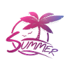 Summer lettering