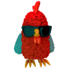 Cool Red Chicken Strong