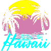 Hawaii Honolulu surfeur disant plage