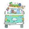 Road Trip Car Packed Adventures